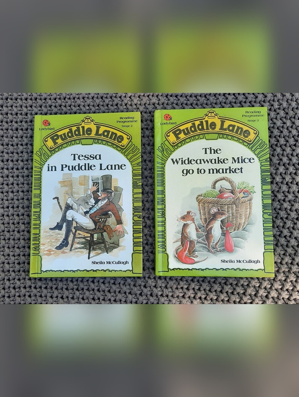 Vintage Puddle Lane Series Stage 2 Books #2 & 8 Hardcover